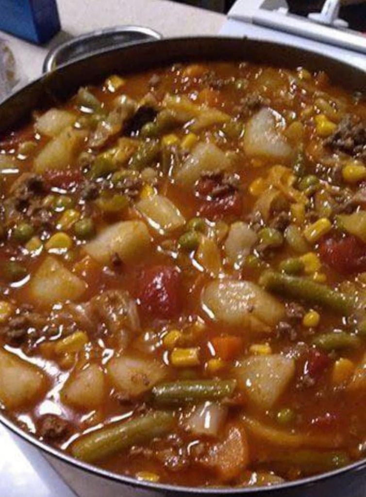 Best Ever Easy Vegetable Beef Soup Favorite Skinny Recipe